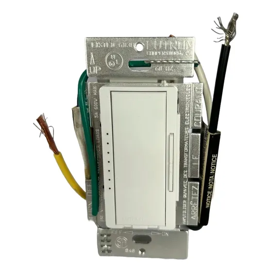 Dimmer Maestro 600w P/lamp Elv - Maelv-600-wh- Lutron- Novo