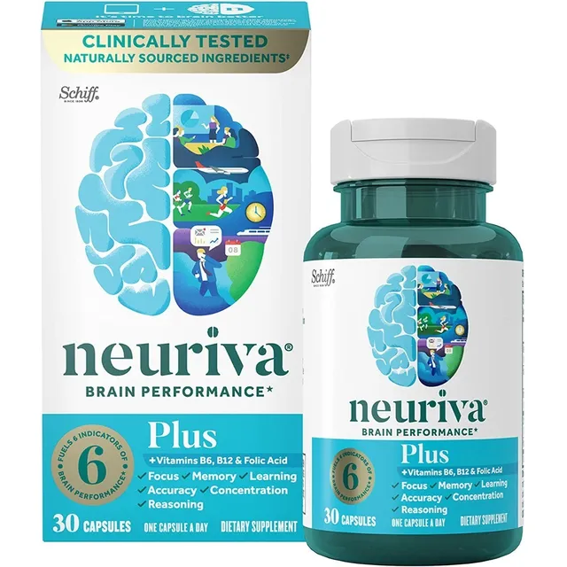 Neuriva Brain Performance Plus Suplemento Apoyo Cerebro X30c