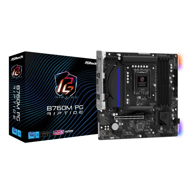 Motherboard Asrock B760m Riptide Pg Lga Intel Ddr5 192gb