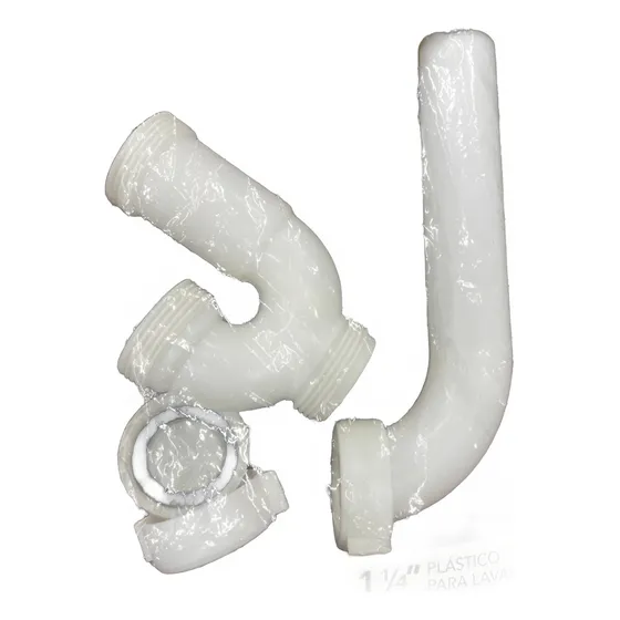 Sifon Plastico De 1 1/4  Para Lavamanos