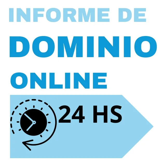 Informe  De Dominio Auto/moto  Gestores Matriculados 