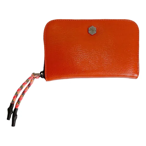 Billetera Besha Cynar Cuero Vacuno Negro V25
