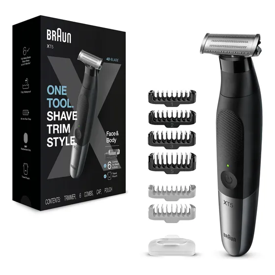 Braun Afeitadora Xt5200 Box Series X Negro