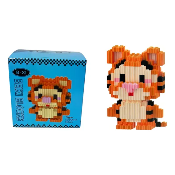 Juguete De Fichas Para Armar Figura Armable
