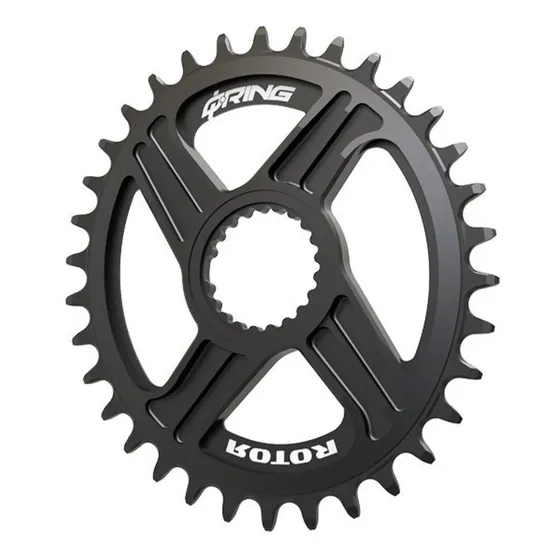 Coroa Rotor Oval Mtb Qx1 Dm Para Pedivela Shimano 12v