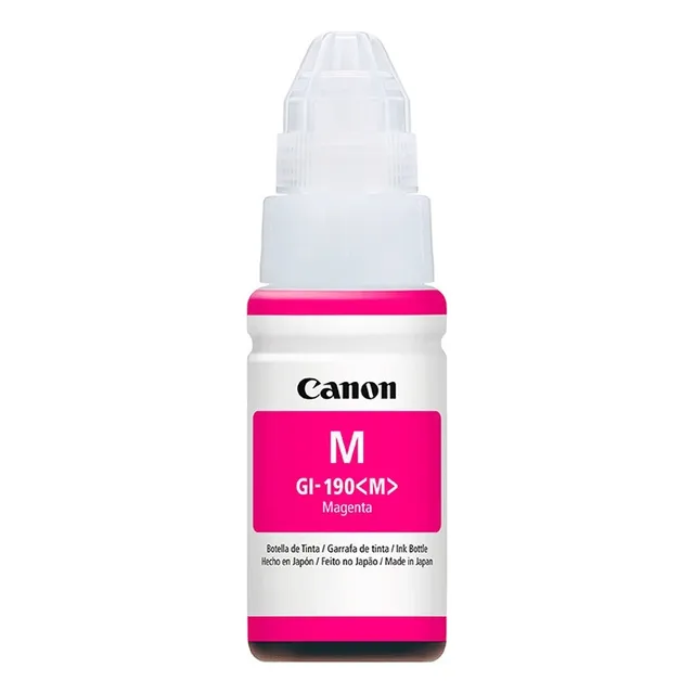Canon tinta para impresora Gi-190 color magenta de 70 Ml