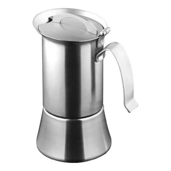 Cafetera Espresso De Acero Inoxidable Para Cocina De Inducci