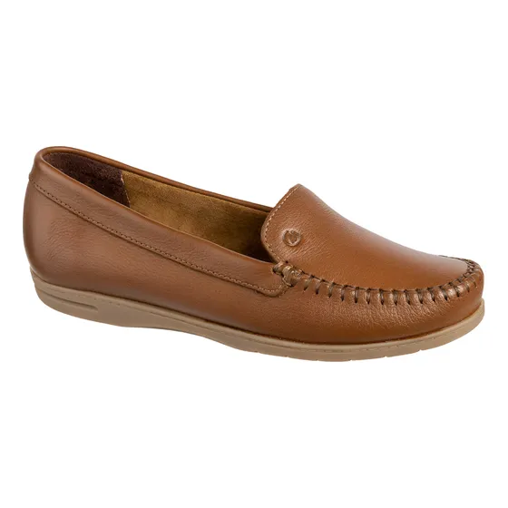 Mocasines Mujer Calimod Chi-001 Chi-001 Cuero/canela - Calim