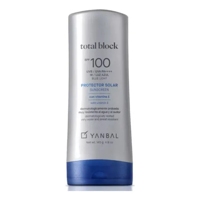 Total Block Protector Solar Jumbo Spf 100 De Yanbal