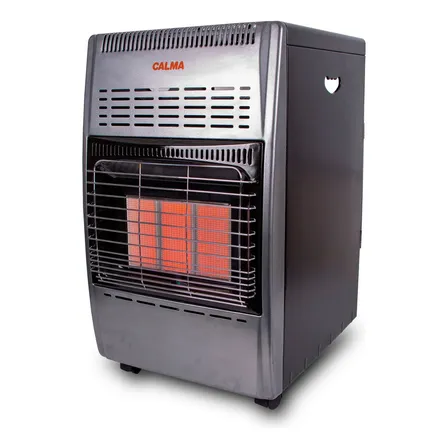 Estufa A Gas Calma 15kg Helius Color Silver