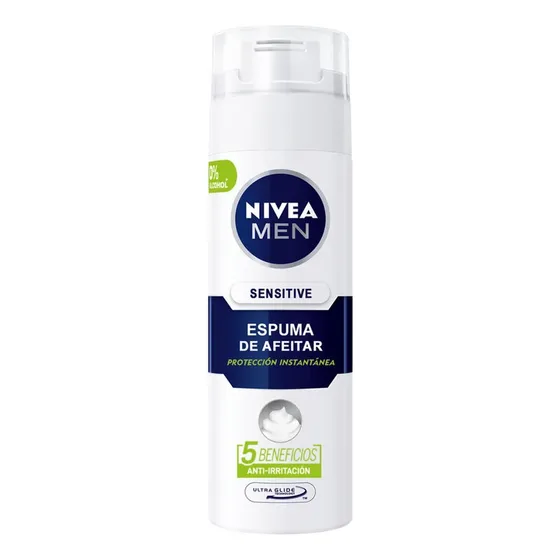 Espuma De Afeitar Nivea Men Sensitive 200 Ml