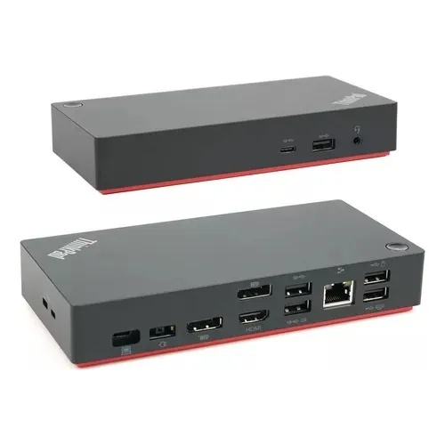 Dock Docking Lenovo Thinkpad 4k E14 X1 Carbon Yoga Dell Hp
