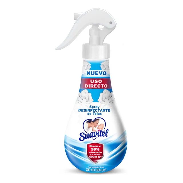 Suavizante de telas Suavitel Antibacterial 350 ml