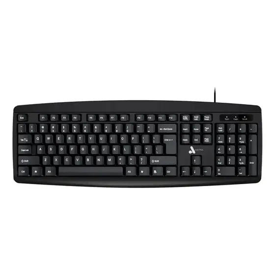 Teclado Astra Alámbrico Usb Negro