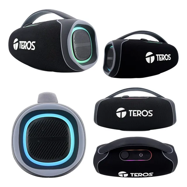 Parlante Teros Te-6045n Color Negro 60 Watts