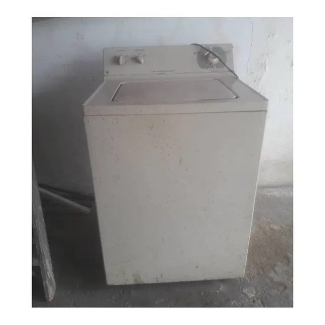 Lavadora Ge 12kg Usada Color Gris Claro