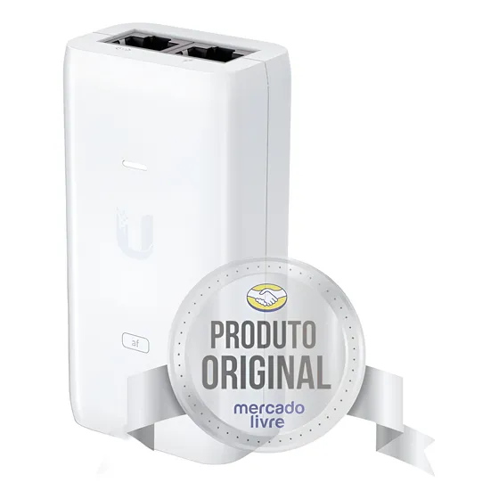Fonte Injetor 48v Ubiquiti U-poe-af 802.3af Gigabit Ethernet