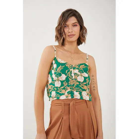 Blusa Estampado Boton Ss25 Rimmel