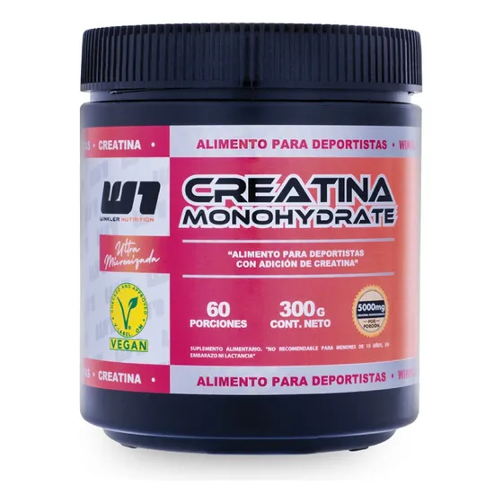Suplemento En Polvo Winkler Nutrition Creatina Monohidrato En Pote De 300g