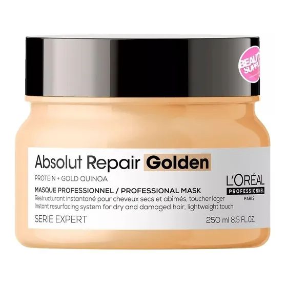 Máscara Absolut Repair Gold Loreal 250ml Dañado O Seco