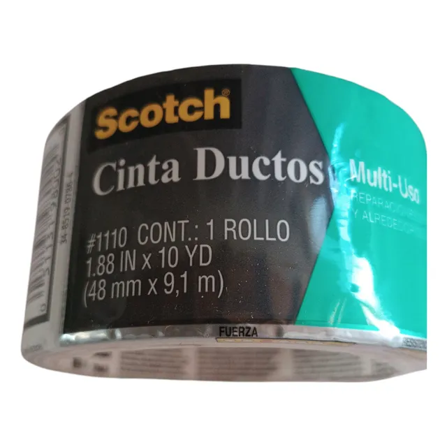 Cinta Ductos Multiusos  48mmx9.1mts Scoth Ducy Tape De 3m