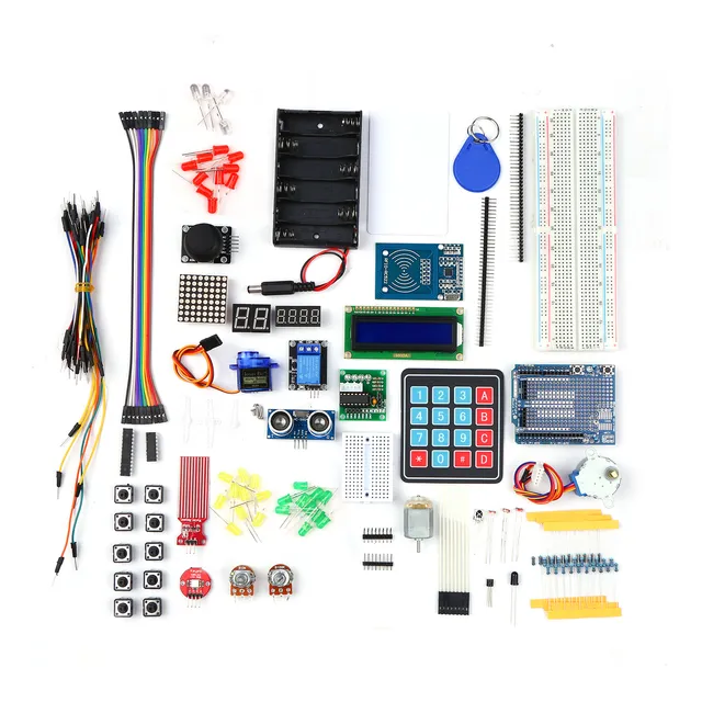 Kit Electrónico Completo Compatible Con Arduino Uno R3