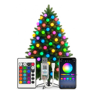 Pisca Pisca Led De Natal Com Controle Remoto Prova D'água Pisca Pisca Led De Natal Com Controle Remoto Prova D'água
