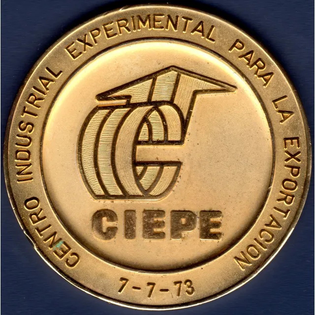 Medalla Corporación Venezolana De Fomento Centro Industrial