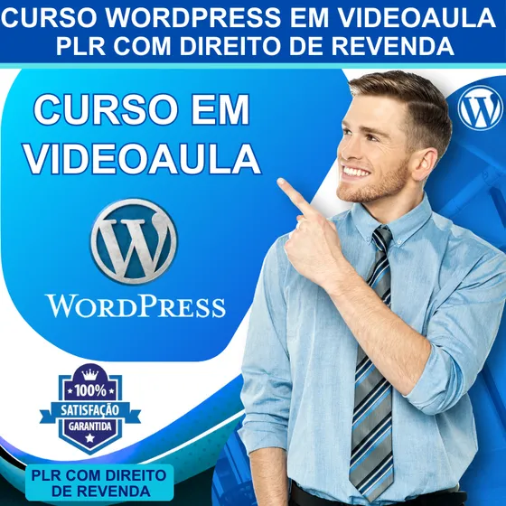 Curso Wordpress Em Videoaula + Plr Com Direito De Revenda
