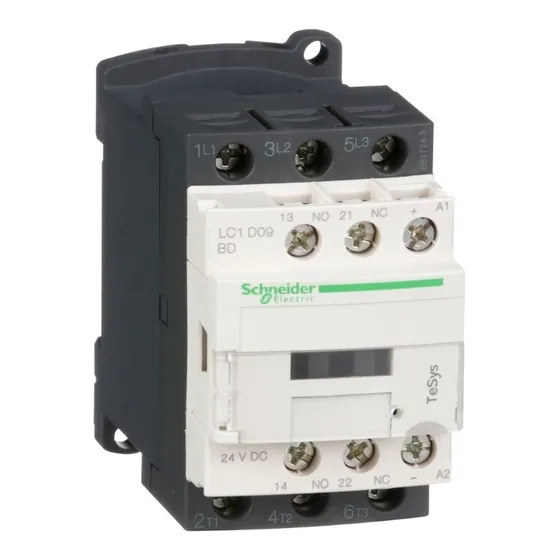Contactor Magnético 9a 3p 24v Cd Square D Lc1d09bd