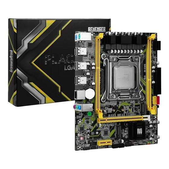 Placa Mãe Gaming X79 Lga2011 Intel Ddr3 128gb E5 2670 V2