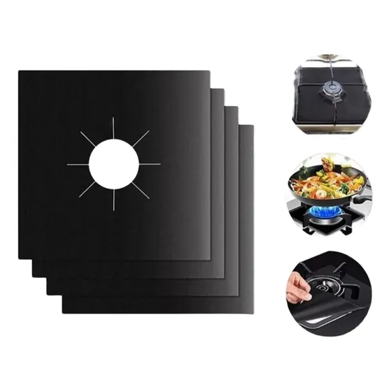 Placas Protectoras 2 Hornallas Reutilizables Antiadherente 