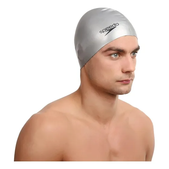 Gorro Para Natación Speedo Plain Flat Silicona Adulto