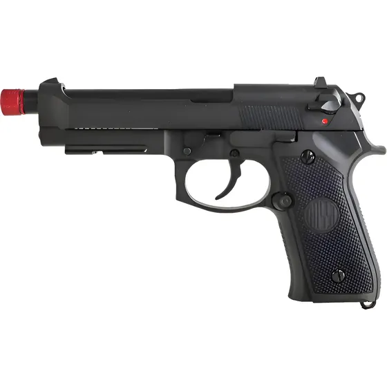 Pistola Airsoft Beretta M92 Gbb Rossi Blowback 6mm Full Auto Preto 6 Mm