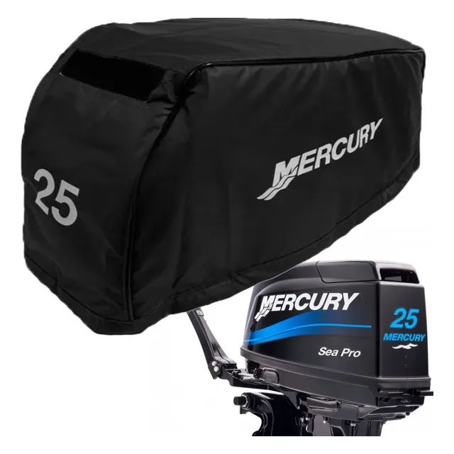 Capa Para Capô Motor De Popa Mercury 25 Hp Sea Pro