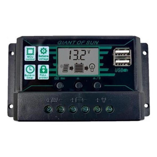 2x20-60a Mppt Pwm Panel Solar Regulador De Batería 2x20-60a Mppt Pwm Panel Solar Regulador De Batería