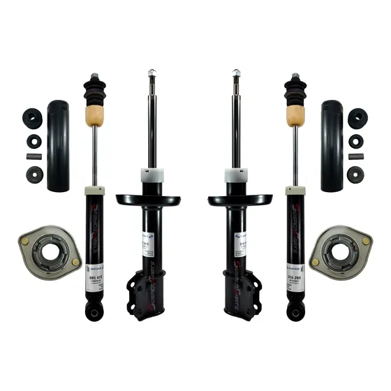 Kit X4 Amortiguadores Sachs P/ Chevrolet Corsa + Cazoletas