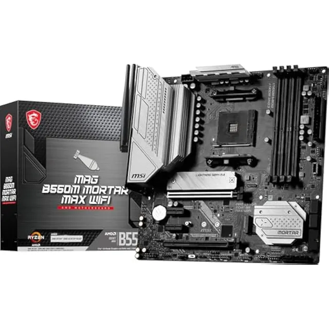 Msi Mag B550m Mortar Max - Placa Base Wifi Para