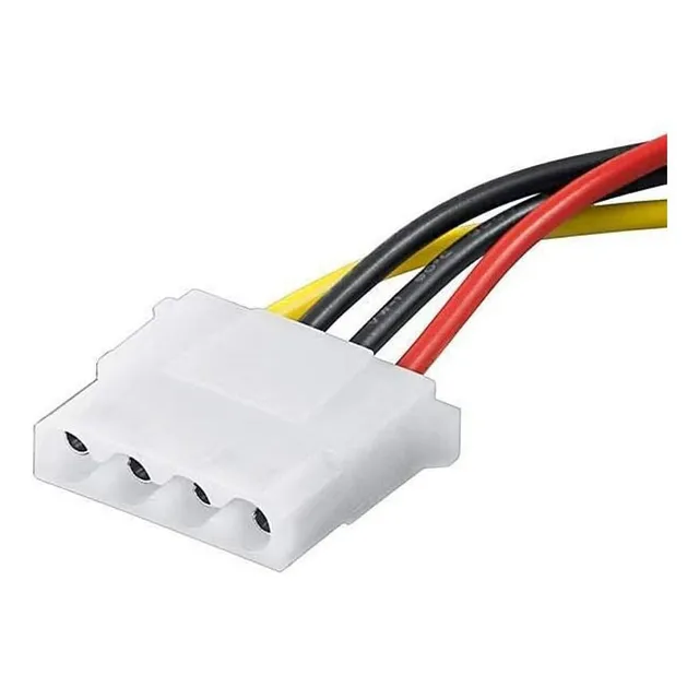 Cable De Poder Delta 4p/15p Molex Hembra A Sata Macho 20cm