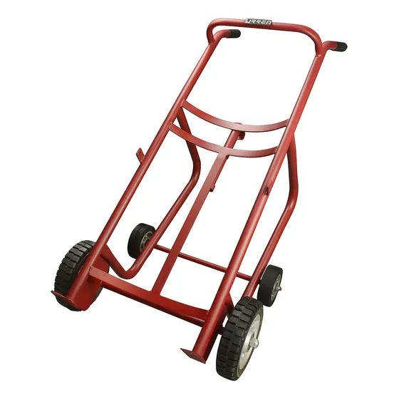 Diablo Para Tambos 2 En 1, Capacidad 500 Kg Rojo