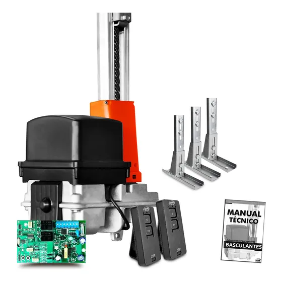 Kit Motor Ppa Bv Home Legero 2m 3 Sup Portão 300kg Rápido 8s