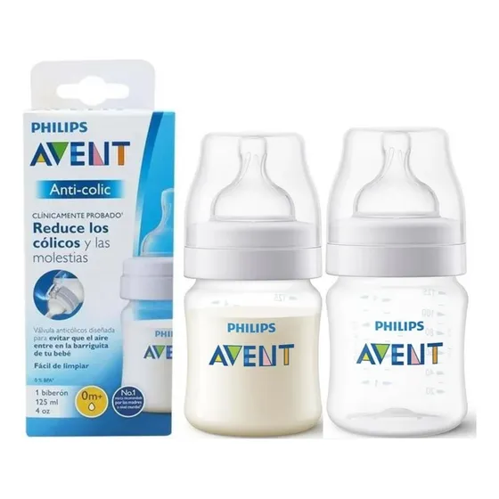Pack Biberon Recien Nacido Philips Avent Classic 125ml - 2 U