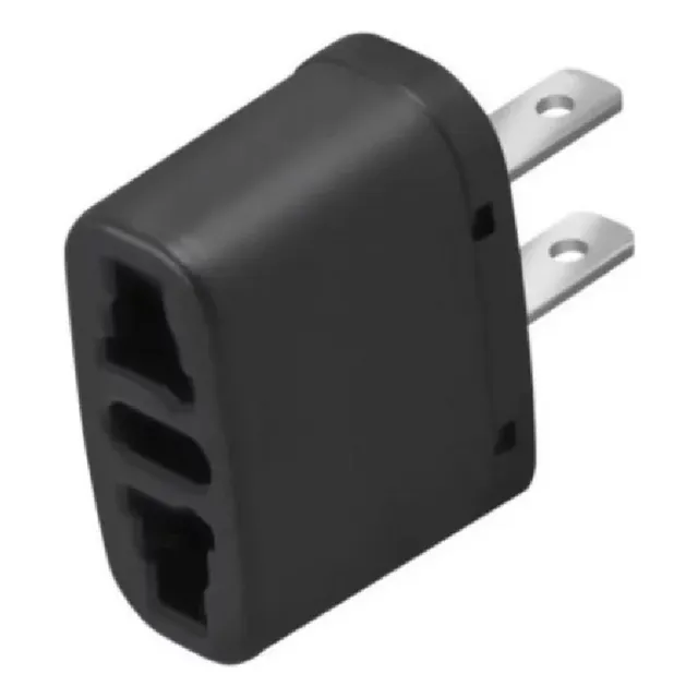 Adaptador Clavija Para Corriente De Americano A Europeo
