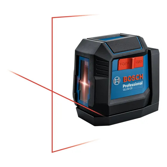Láser Cross-line Bosch Gll50-20 De 15 M Con Soporte Magnétic