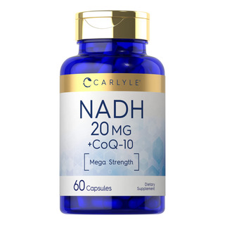 Complemente Carlyle Nadh 20 Mg Con Coq10 60 Cápsulas Complemente Carlyle Nadh 20 Mg Con Coq10 60 Cápsulas