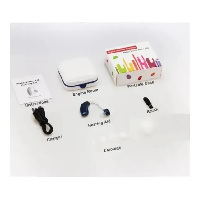 Amplificador Auditivo Recargable Usb Nuevo