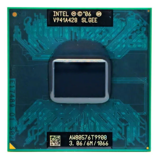 Original Procesador T9900 3.06 Ghz, 2 Núcleos, 45 Nm, Cpu