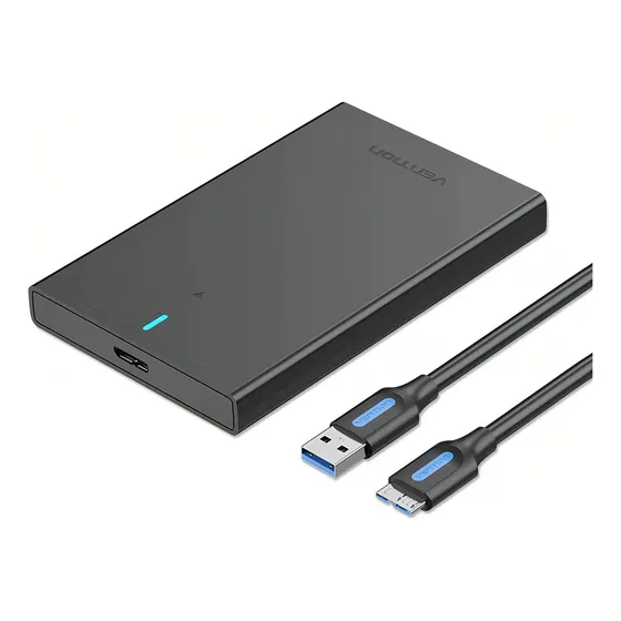 Compartimento HDD/SSD preto Vention KPAB0 2.5"
