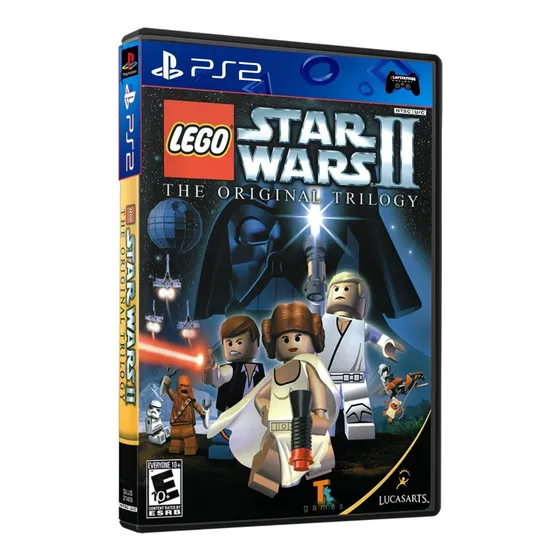 Lego Star Wars Ii (2) The Original Trilogy P/ Ps2 Slim Bloq.