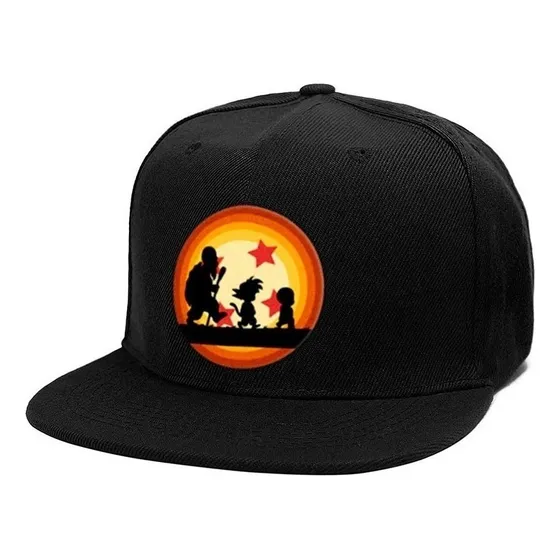 Gorra Plana Snapback Dragon Ball Z Goku Kame New Caps